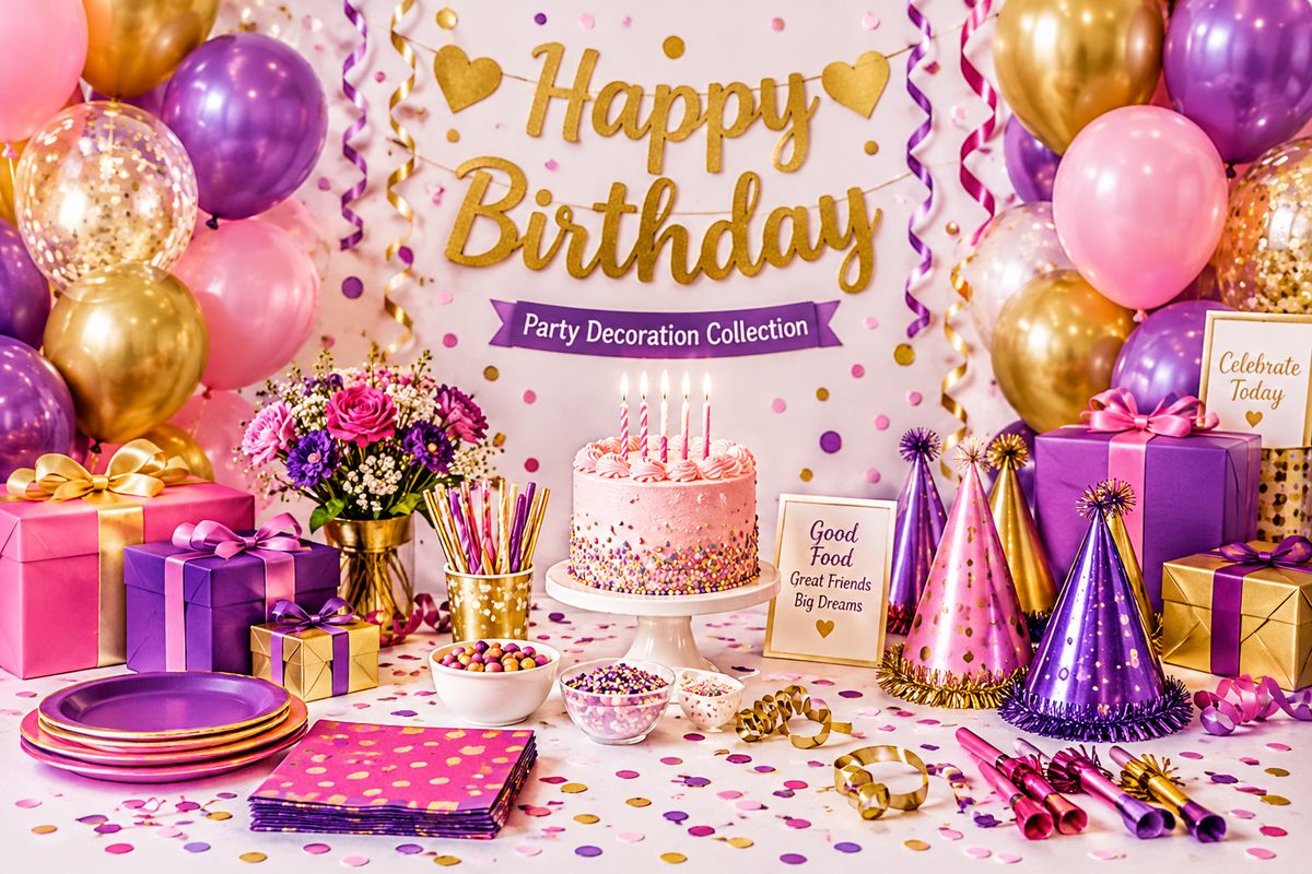 BIRTHDAY PARTY DECORATION