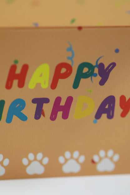 Funny Happy Birthday Pop-Up Birthday Card For Party Fun Office Home Decor Cute Desktop Novelty Hilarious Desktop Decoration