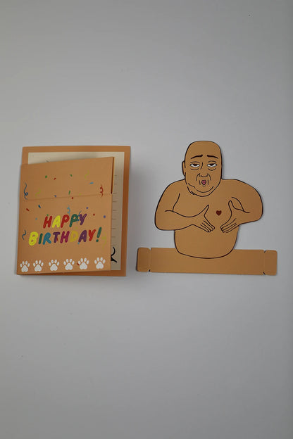 Funny Happy Birthday Pop-Up Birthday Card For Party Fun Office Home Decor Cute Desktop Novelty Hilarious Desktop Decoration