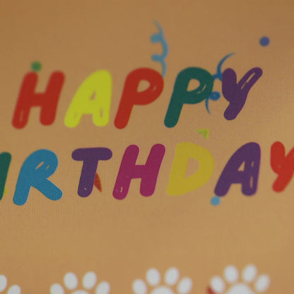 Funny Happy Birthday Pop-Up Birthday Card For Party Fun Office Home Decor Cute Desktop Novelty Hilarious Desktop Decoration